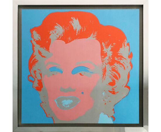 "Marilyn" Andy Warhol - Published by Sunday B. Morning