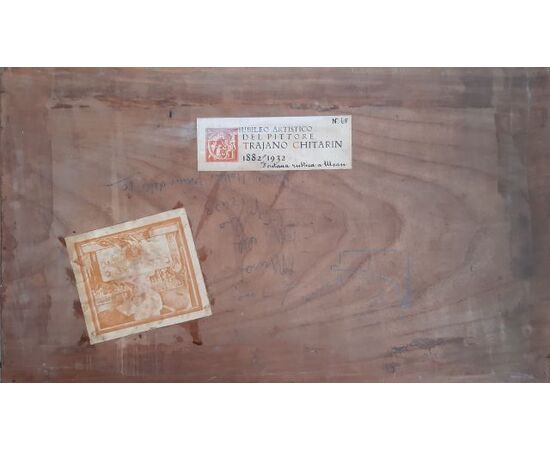 T. Chitarin dipinto anni '20