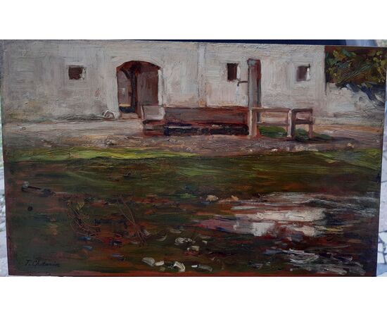 T. Chitarin dipinto anni '20