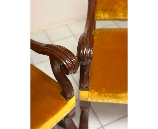 Pair of ram's bone thrones. Lombardy, late 17th century