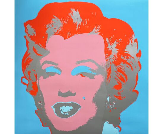 "Marilyn" Andy Warhol - Published by Sunday B. Morning