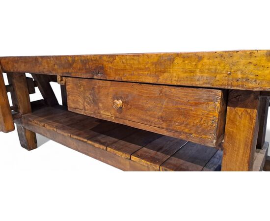 BANCONE DA FALEGNAME IN PIOPPO - XX SEC.