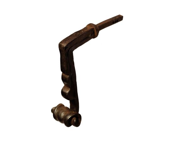 Maniglia in ferro forgiato