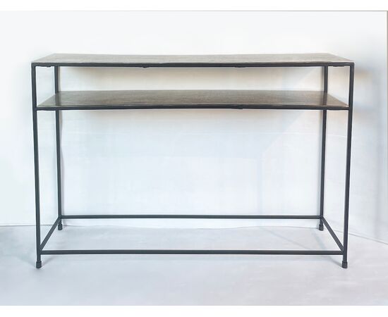 Consolle contemporanea - champagne gold