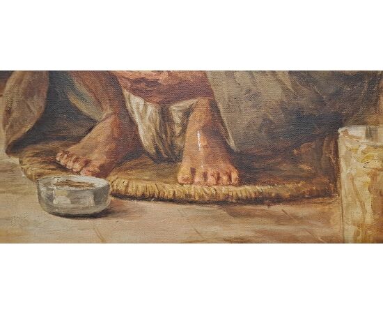 "EAT TO LIVE" - OLIO SU TELA - 1926