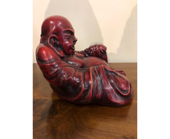 Buddha in ceramica Cacciapuoti.