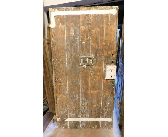 ptci499 entrance door in walnut, size 105 x 210 x 6     