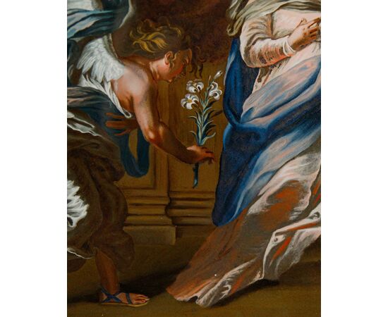 Seguace di Franz Thaddaus Menteler II (1715 - 1794), ca. 1780, Annunciazione