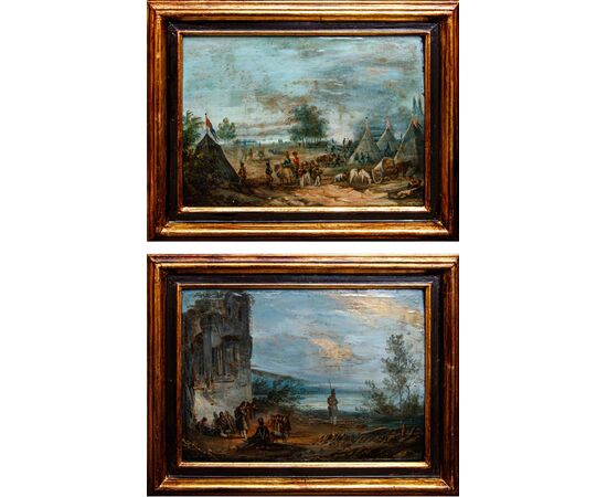 Primo quarto del XIX secolo, Scene di accampamento