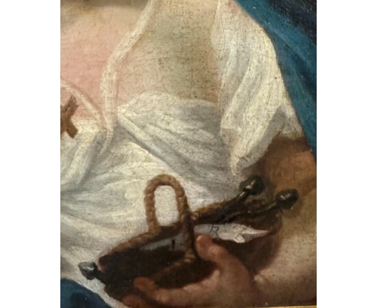 GESU’ BAMBINO dipinto su tela – Giuseppe Angeli