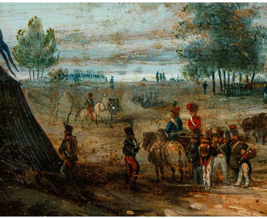 Primo quarto del XIX secolo, Scene di accampamento
