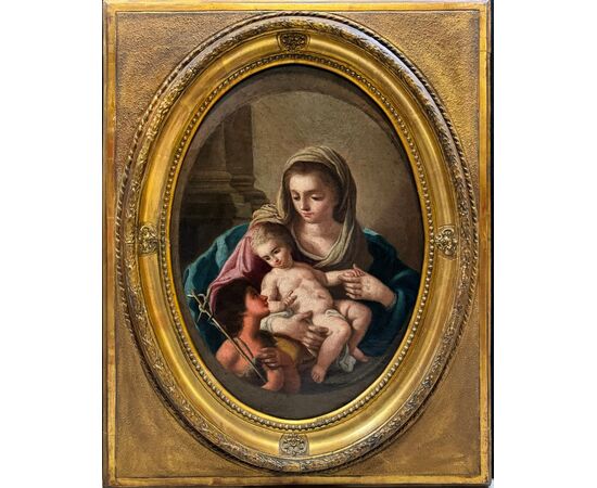 “Madonna col Bambino e San Giovannino” -  XVIII secolo