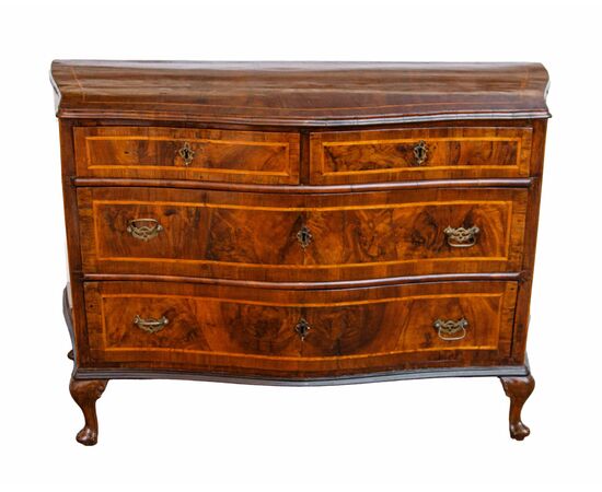Venezia, Luigi XV, Comò a tre cassetti