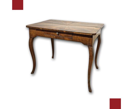 LOUIS XV INLAID WRITING TABLE, MID-18TH CENTURY