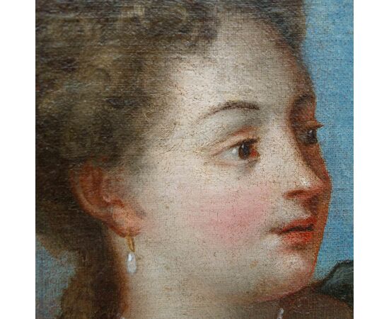 Antonio Domenico Beverense (?, 1624/26 – Vicenza, 1694), Coppia di ritratti femminili