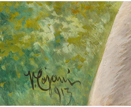 Vittorio Cajani (Turin, 1890 – Paris, 1940), The White Horse, 1913