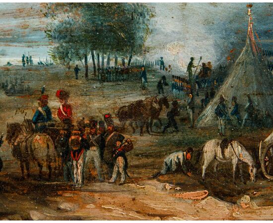Primo quarto del XIX secolo, Scene di accampamento
