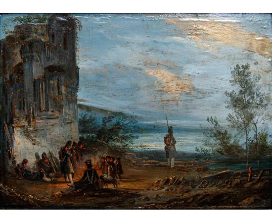 Primo quarto del XIX secolo, Scene di accampamento