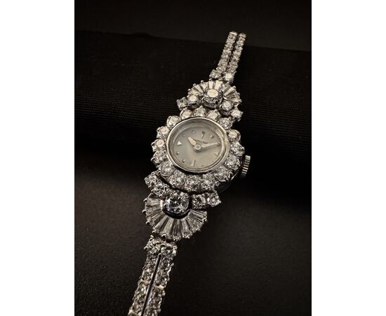 Orologio  -  Bracciale  " HAMILTON "  con  Diamanti
