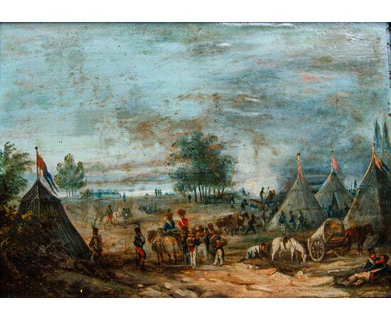 Primo quarto del XIX secolo, Scene di accampamento