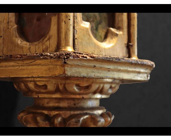 Coppia Lampioni dorati, Toscana, '500