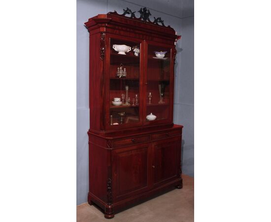 Vetrina in Mogano, Toscana, sec. XIX