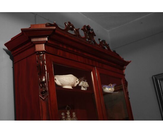 Vetrina in Mogano, Toscana, sec. XIX