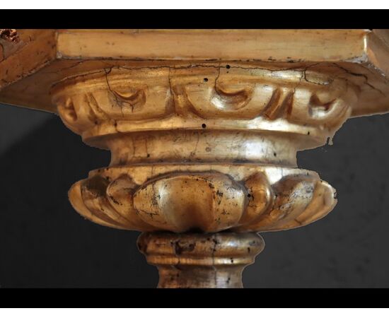 Coppia Lampioni dorati, Toscana, '500