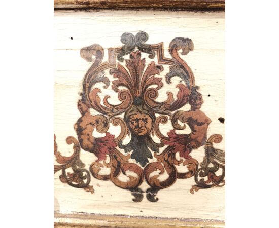 Armadio-stipo Laccato Arte Povera, Marche, '700