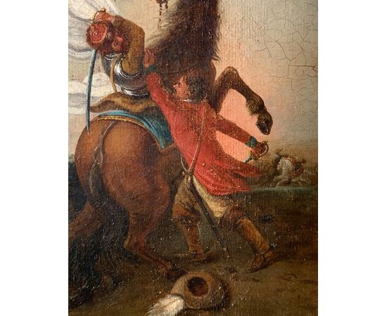 Francesco Casanova (London 1727 – Mödling 1803) - Horse battle scene.