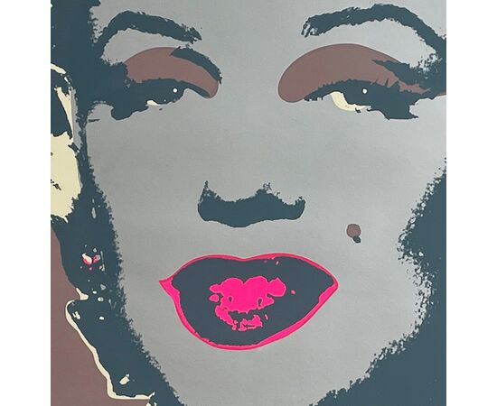 "Marilyn" Andy Warhol - Published by Sunday B. Morning