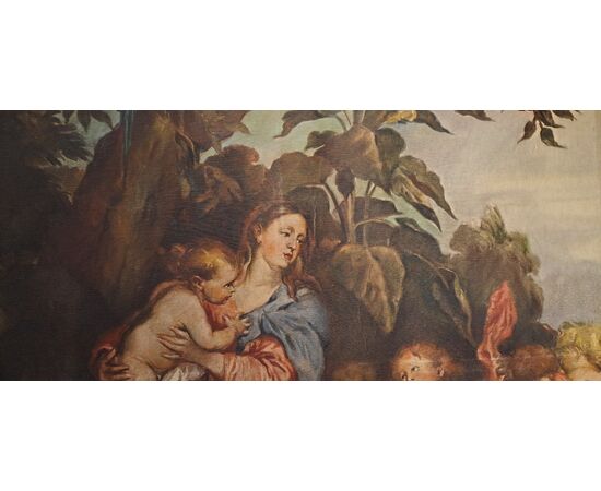 "REST DURING THE FLIGHT INTO EGYPT" - GRASS JUICE - 1961