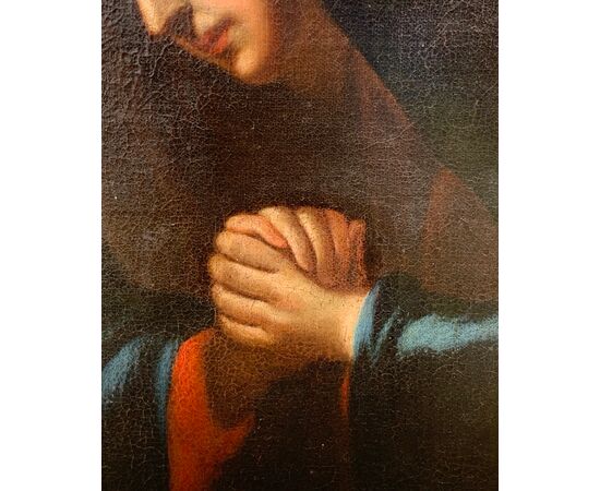 Painter in the circle of Carlo Dolci (Florence 1616 - Florence 1686) - Praying Madonna.