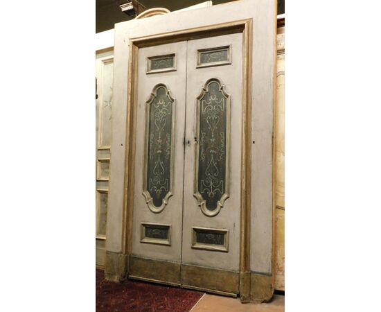 ptl483 - lacquered door, cm 160x 250 h     