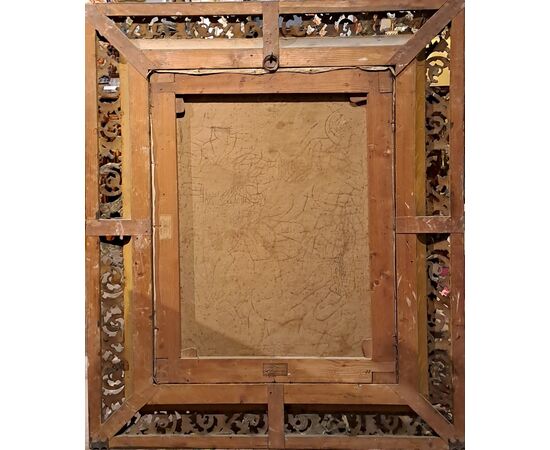 " IL NIDO" - OLIO SU TELA - ARGELIA BUTTI (1855 - 1924)