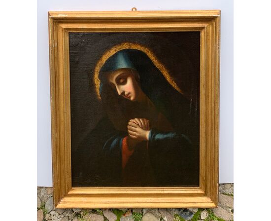 Painter in the circle of Carlo Dolci (Florence 1616 - Florence 1686) - Praying Madonna.