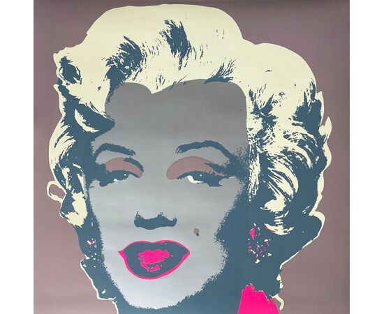 "Marilyn" Andy Warhol - Published by Sunday B. Morning