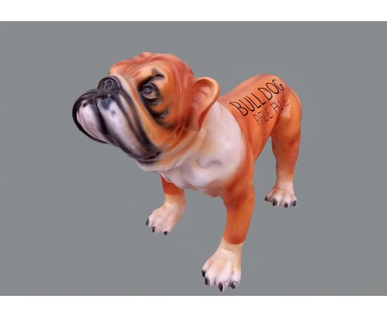 Bulldog pubblicitario in ceramica “Bulldog Pale Ale”