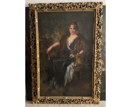 Ambrogio Alciati " ritratto di nobildonna"