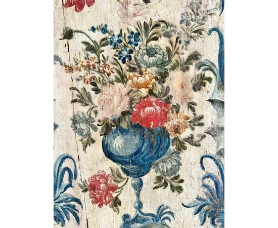 
Porta siciliana laccata e dipinta del XIX secolo