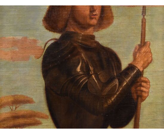 Saint George. Follower of Giovanni Battista Cima, known as Cima da CONEGLIANO (Conegliano approximately 1449 - Conegliano approximately 1517)