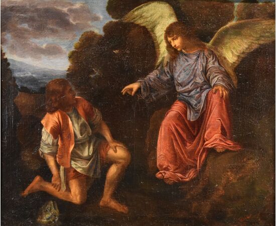 Tobias and the Angel - Giovanni Gerolamo Savoldo (Brescia, circa 1480 – post 1548) Follower of
