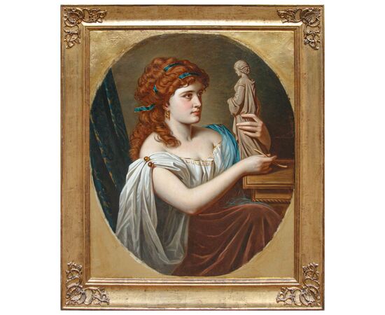 Theodor Kurzweil (Vienna, XIX – XX secolo), attr., Allegoria della scultura