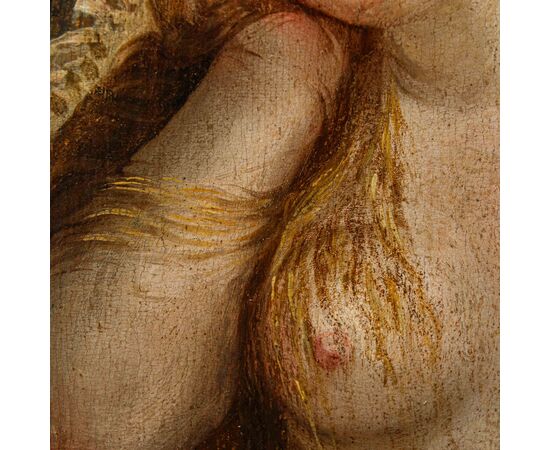 16th century Venetian School, Magdalene in the desert