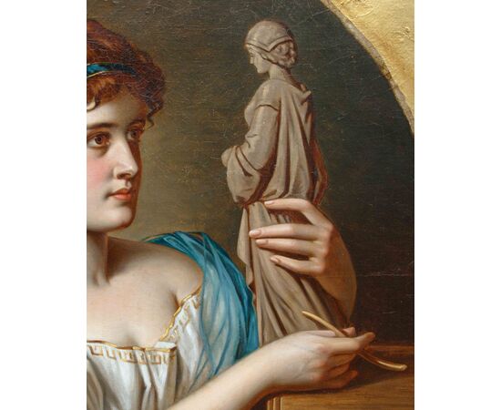 Theodor Kurzweil (Vienna, XIX – XX secolo), attr., Allegoria della scultura