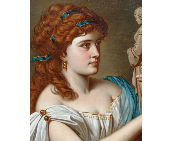 Theodor Kurzweil (Vienna, XIX – XX secolo), attr., Allegoria della scultura