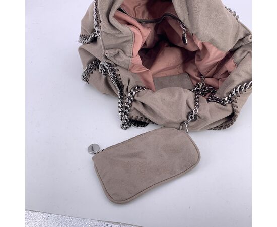 STELLA MCCARTNEY Borsa Shopper in Tela Col. Grigio Falabella L