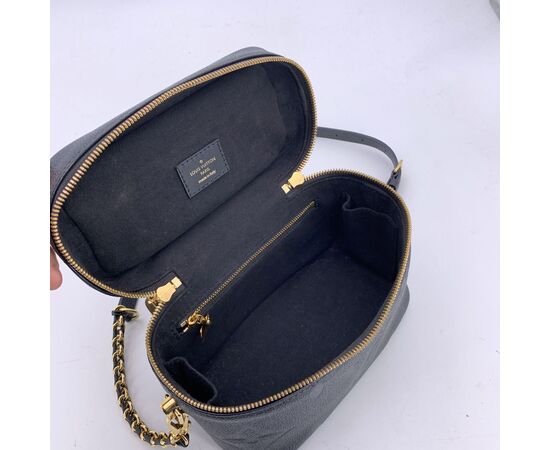 LOUIS VUITTON Borsa a Tracolla in Pelle Col. Nero Vanity S