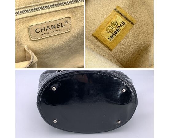 CHANEL Borsa Shopper in Pelle Lucida Col. Nero CC M