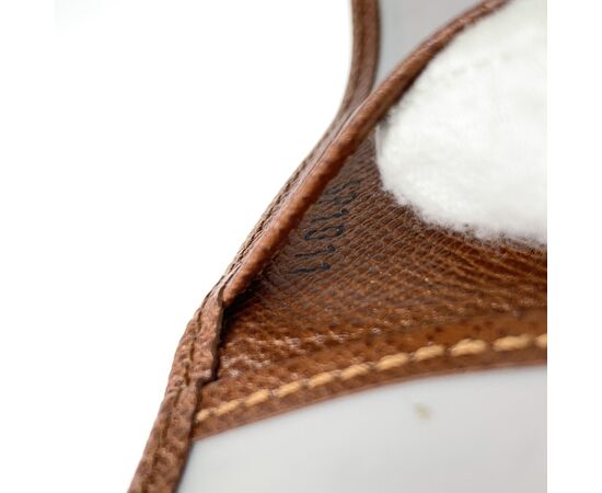 LOUIS VUITTON Portafoglio Vintage in Pelle Col. Marrone S